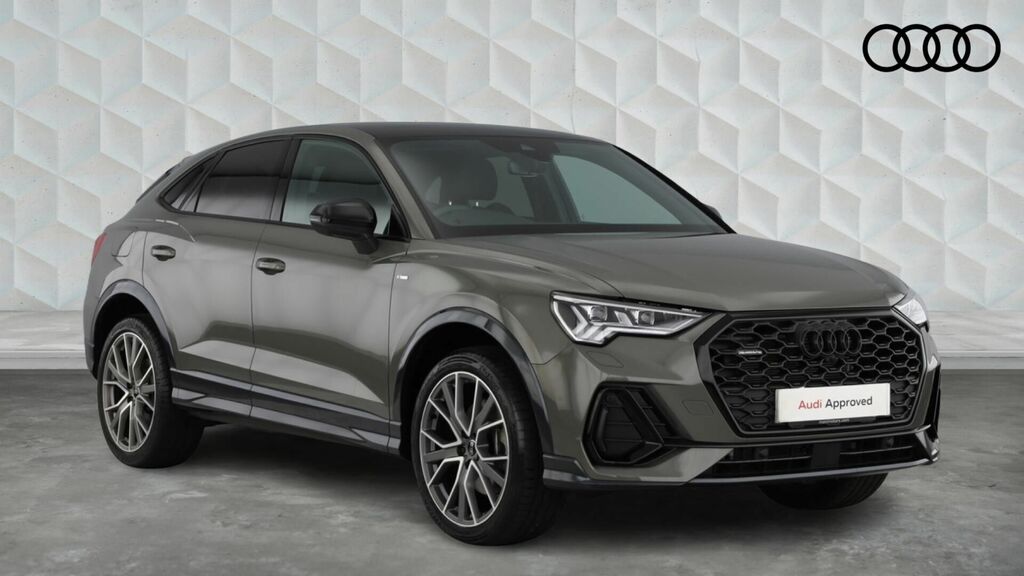 Audi Q3 2.0 Tdi 40 Black Edition Sportback S Tronic Quattr Grey