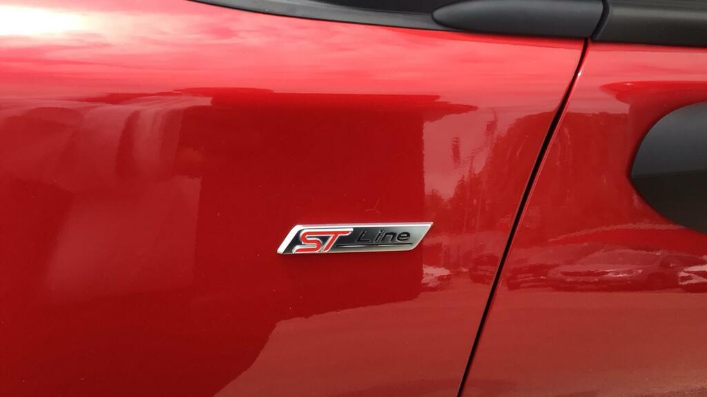 Ford Puma 1.0T Ecoboost Mhev St-line X Euro 6 5-Door BT72FJX Red #6