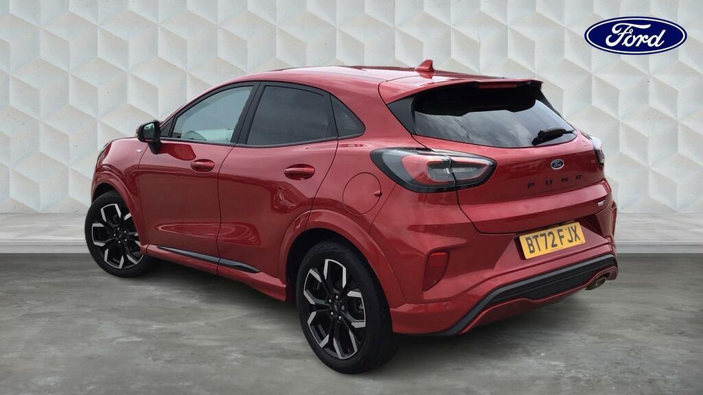 Ford Puma 1.0T Ecoboost Mhev St-line X Euro 6 5-Door BT72FJX Red #2