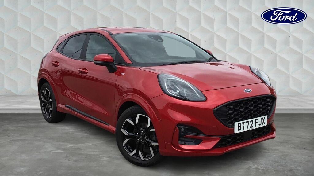 Ford Puma 1.0T Ecoboost Mhev St-line X Euro 6 5-Door Red