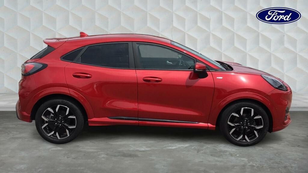 Ford Puma 1.0T Ecoboost Mhev St-line X Euro 6 5-Door BT72FJX Red #3