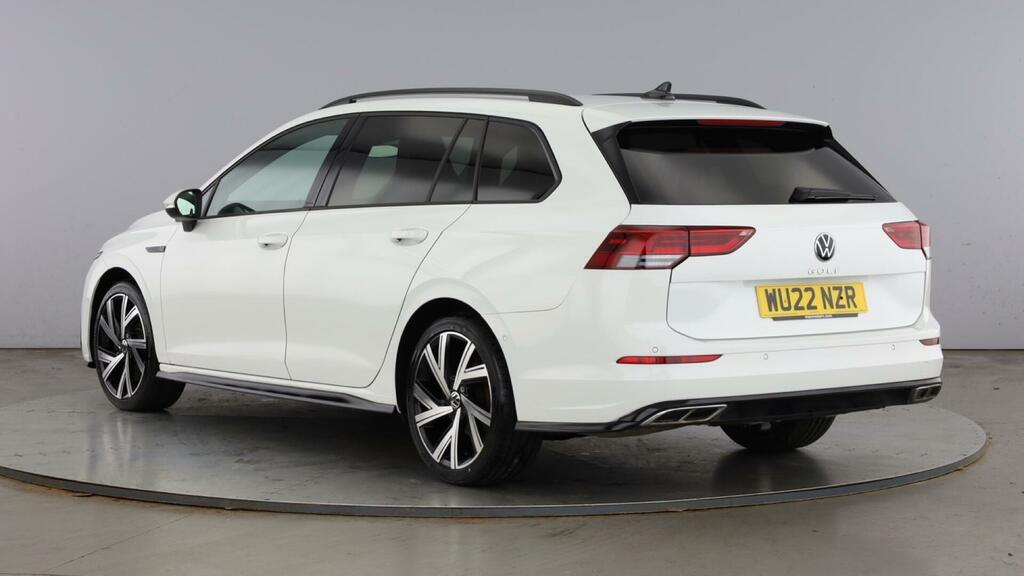 Volkswagen Golf 2.0 Tdi R-line Euro 6 5-Door White #2