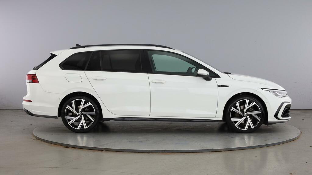 Volkswagen Golf 2.0 Tdi R-line Euro 6 5-Door White #3