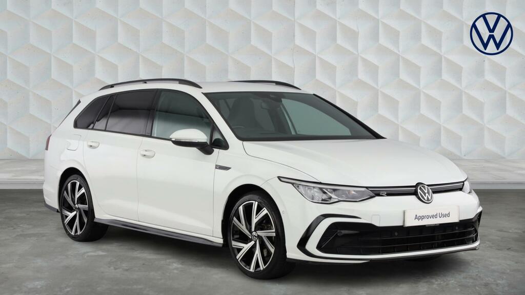 Volkswagen Golf 2.0 Tdi R-line Euro 6 5-Door White