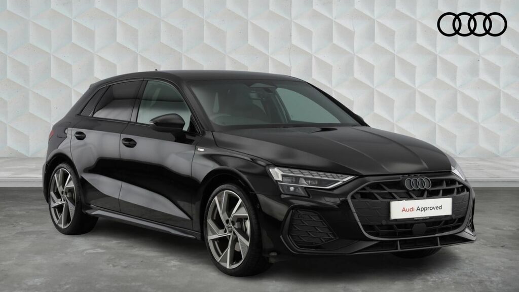 Audi A3 Tfsi Black Edition Sportback S Tronic Euro 6 5-Doo Black