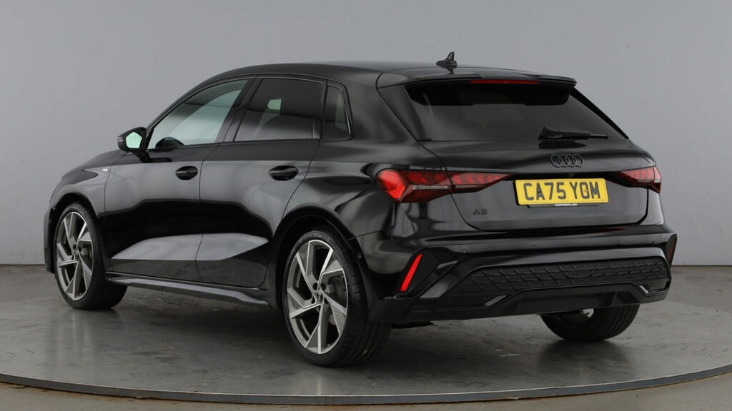 Audi A3 Tfsi Black Edition Sportback S Tronic Euro 6 5-Doo CA75YOM Black #3