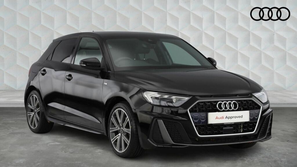Audi A1 1.0 Tfsi 30 S Line Sportback S Tronic Euro 6 5-Doo WN25EFR Black