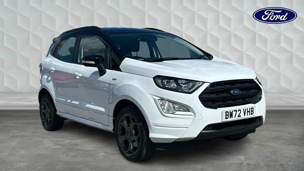 Ford Ecosport 1.0T Ecoboost St-line Euro 6 5-Door White