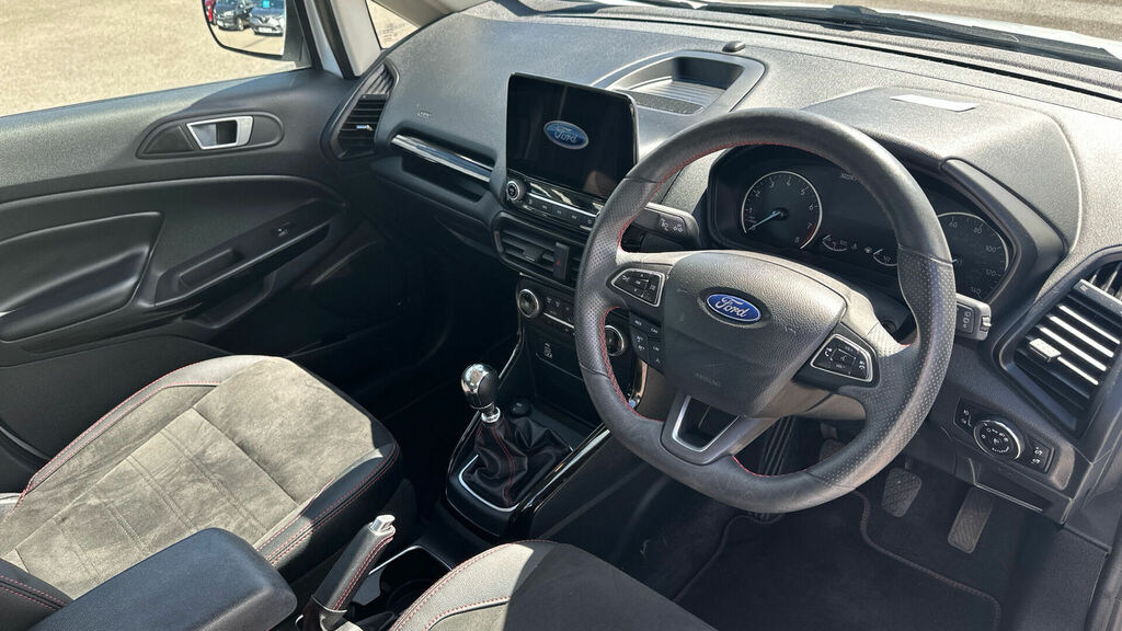 Ford Ecosport 1.0T Ecoboost St-line Euro 6 5-Door White #6