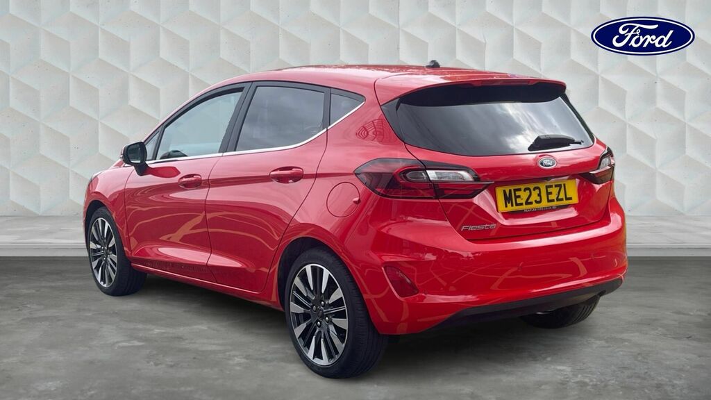 Ford Fiesta 1.0T Ecoboost Titanium X Euro 6 5-Door ME23EZL Red #3