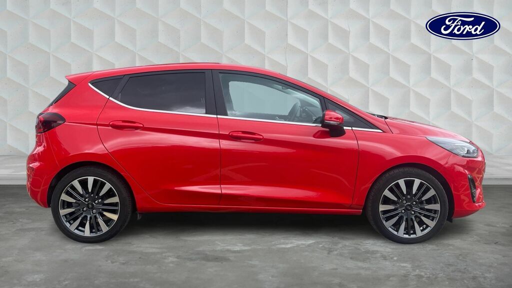 Ford Fiesta 1.0T Ecoboost Titanium X Euro 6 5-Door ME23EZL Red #4