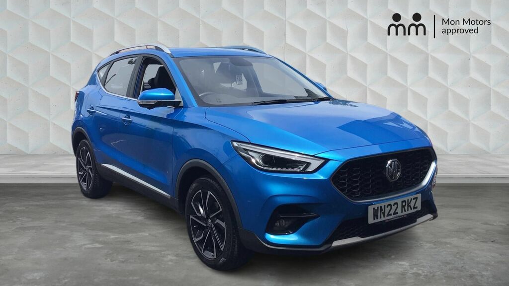 MG ZS Vti-tech Exclusive Euro 6 5-Door WN22RKZ Blue