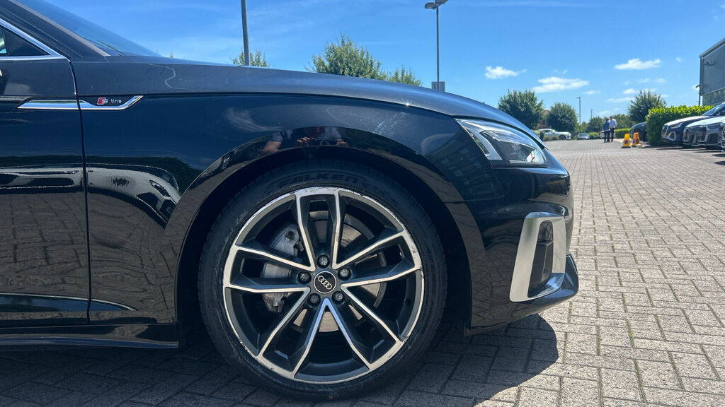 Audi A5 2.0 Tfsi 40 S Line Sportback S Tronic Euro 6 5-Doo DA24VLL Black #5