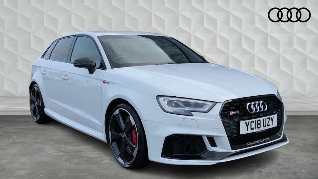 Audi RS3 Tfsi Sportback S Tronic Quattro Euro 6 5-Door White