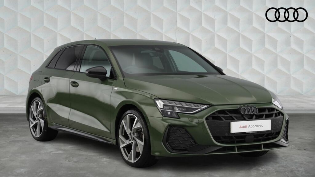 Audi A3 Tfsi 35 Black Edition Sportback S Tronic Euro 6 5- Green