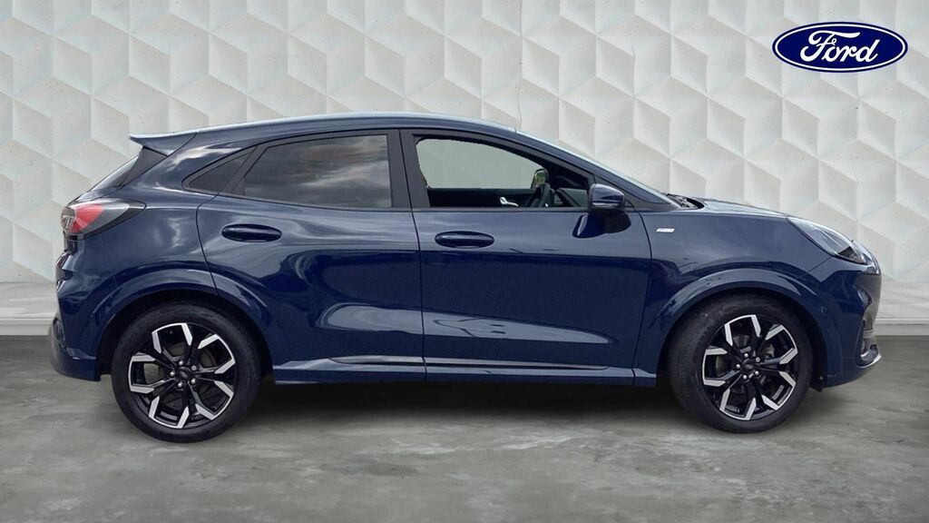 Ford Puma 1.0T Ecoboost Mhev St-line X Euro 6 5-Door MW73HTF Blue #4