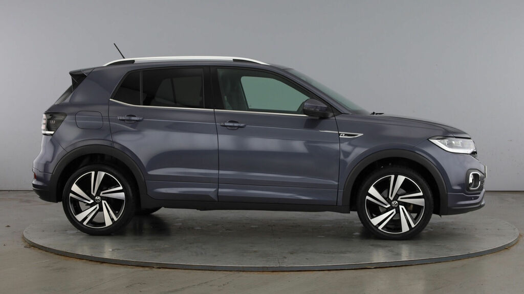 Volkswagen T-Cross 1.0 Tsi R-line Dsg Euro 6 5-Door Grey #4