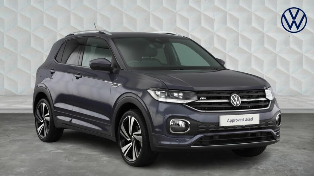 Volkswagen T-Cross 1.0 Tsi R-line Dsg Euro 6 5-Door Grey