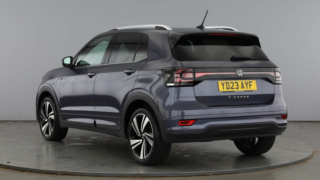 Volkswagen T-Cross 1.0 Tsi R-line Dsg Euro 6 5-Door Grey #3