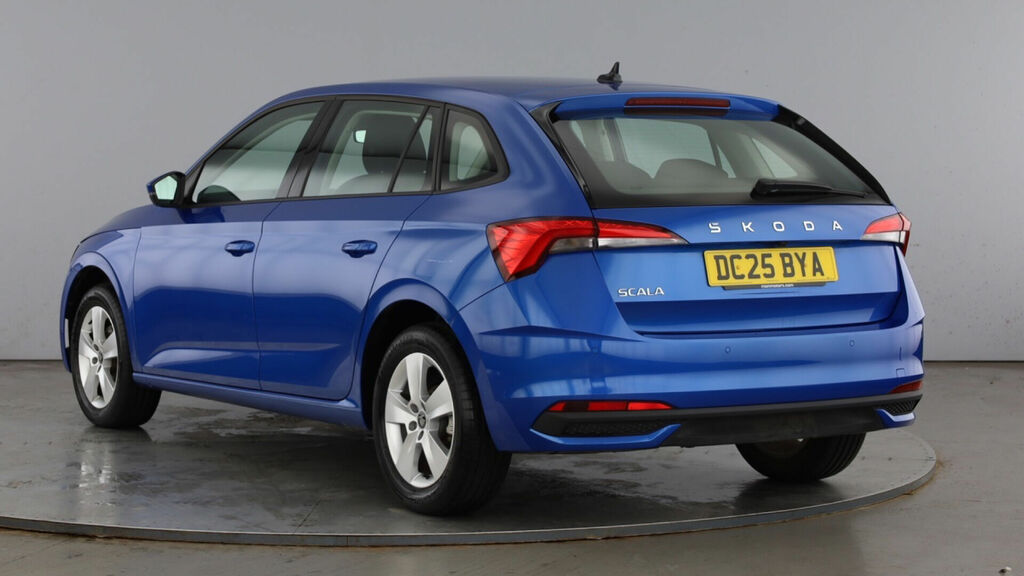 Skoda Scala 1.0 Tsi Se Edition Euro 6 5-Door DC25BYA Blue #3