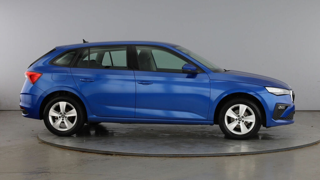 Skoda Scala 1.0 Tsi Se Edition Euro 6 5-Door DC25BYA Blue #4