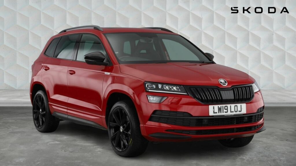 Skoda Karoq Tsi Act Sportline Dsg 4Wd Euro 6 5-Door Red