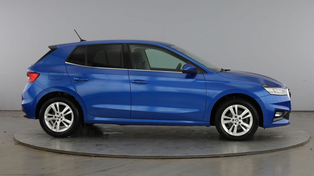Skoda Fabia 1.0 Tsi Se L Dsg Euro 6 5-Door Blue #4
