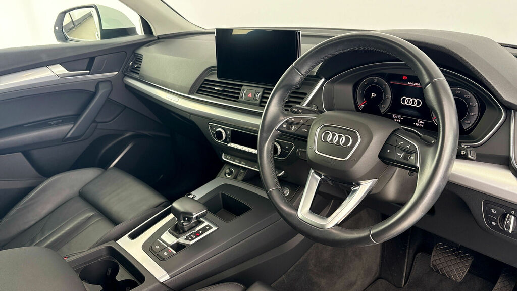 Audi Q5 2.0 Tdi 40 Sport S Tronic Quattro Euro 6 5-Door WV71UZP White #6