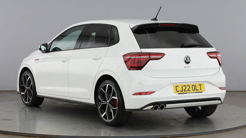 Volkswagen Polo 2.0 Tsi Gti Dsg Euro 6 5-Door White #3