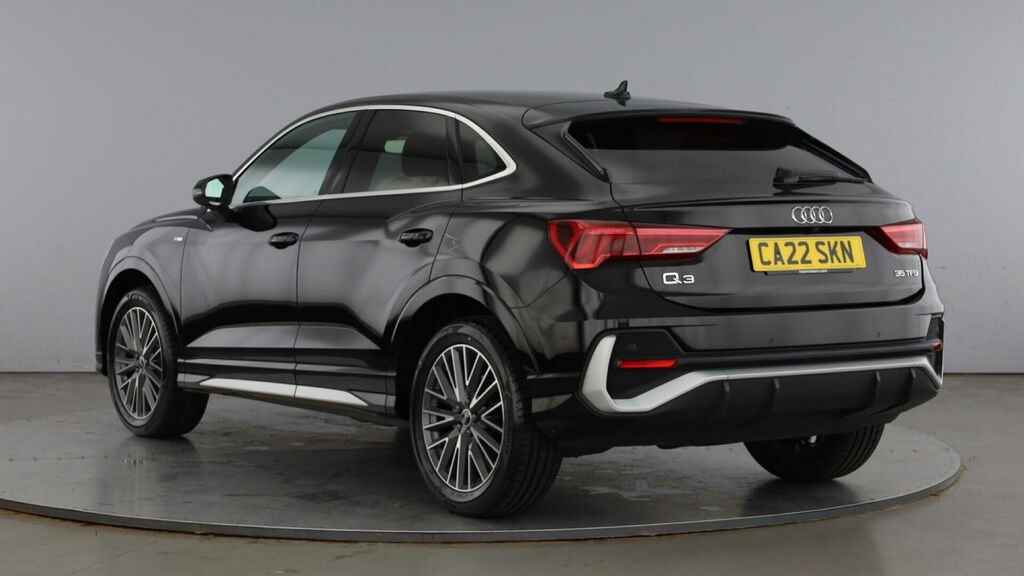 Audi Q3 Tfsi Cod 35 S Line Sportback Euro 6 5-Door CA22SKN Black #3