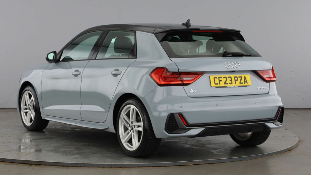Audi A1 1.0 Tfsi 30 S Line Sportback S Tronic Euro 6 5-Doo CF23PZA Grey #3