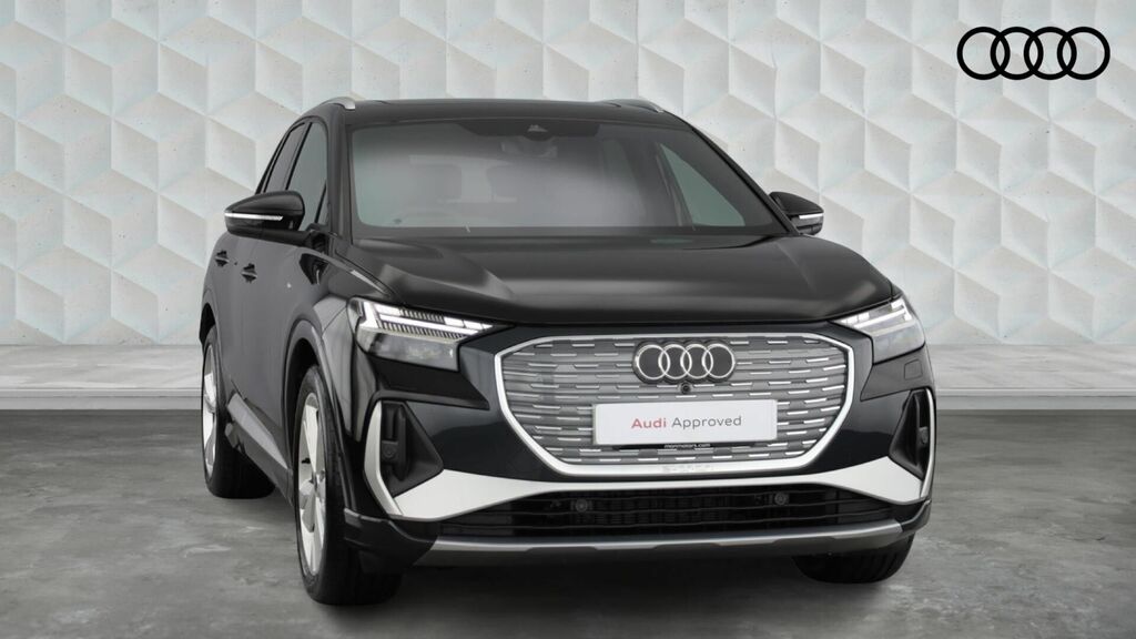 Audi Q4 E Tron 45 S Line Quattro 5-Door 82Kwh Black