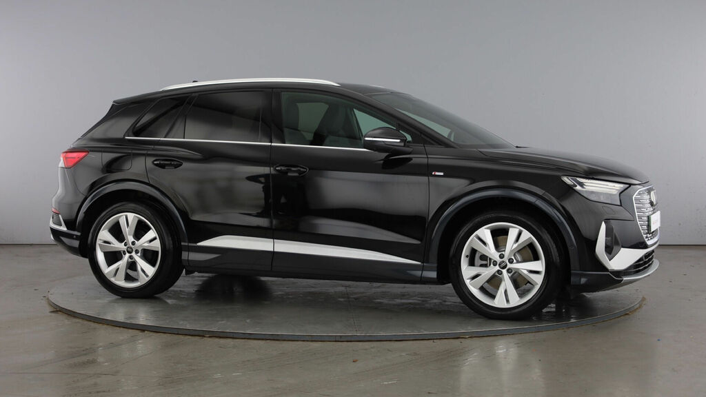 Audi Q4 E Tron 45 S Line Quattro 5-Door 82Kwh Black #4