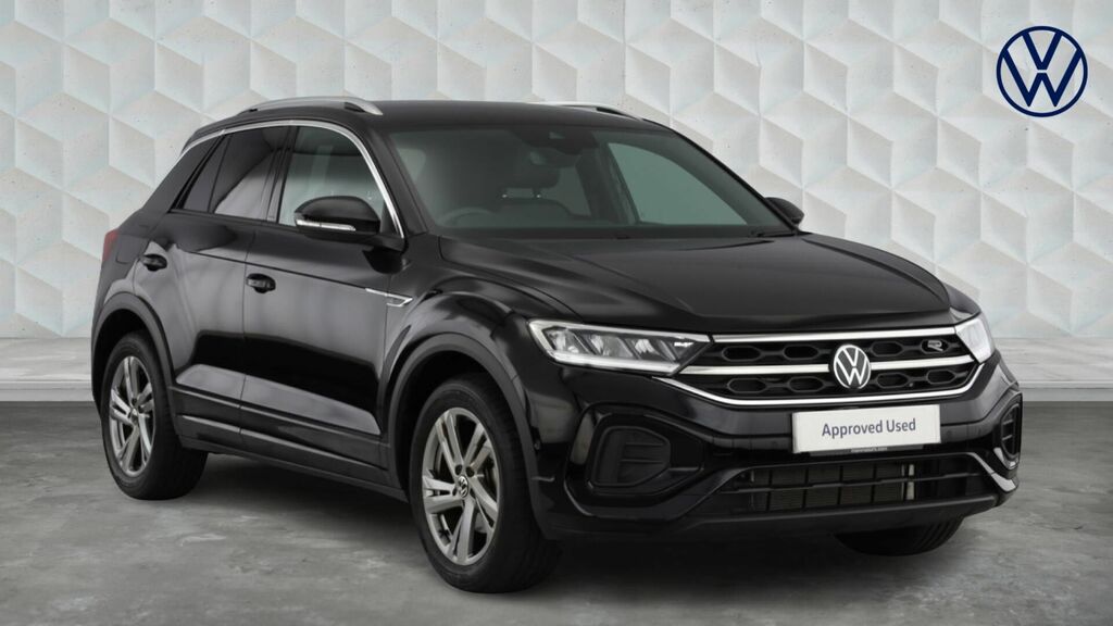 Volkswagen T-Roc Tsi R-line Dsg Euro 6 5-Door WU24RLX Black