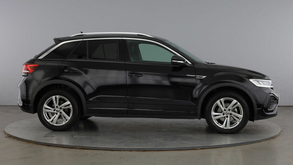 Volkswagen T-Roc Tsi R-line Dsg Euro 6 5-Door WU24RLX Black #4