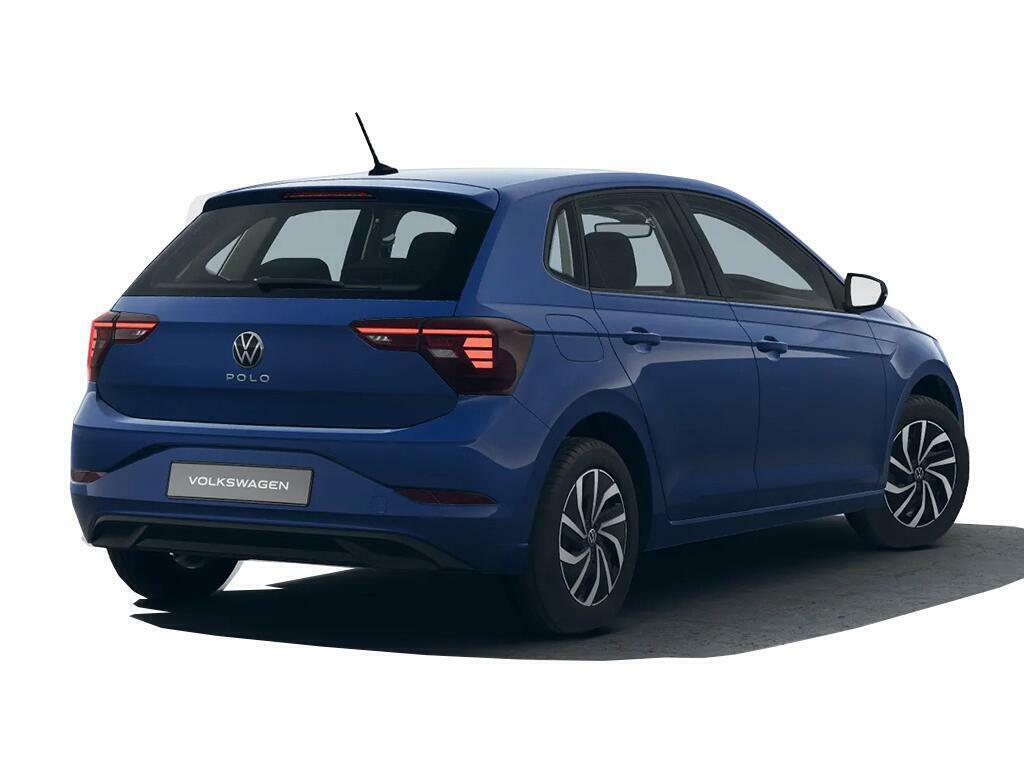 Volkswagen Polo 1.0 Tsi Life Dsg Euro 6 5-Door Blue #3