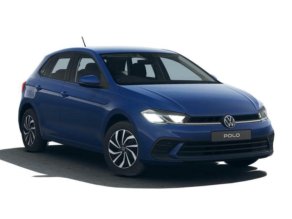 Volkswagen Polo 1.0 Tsi Life Dsg Euro 6 5-Door Blue