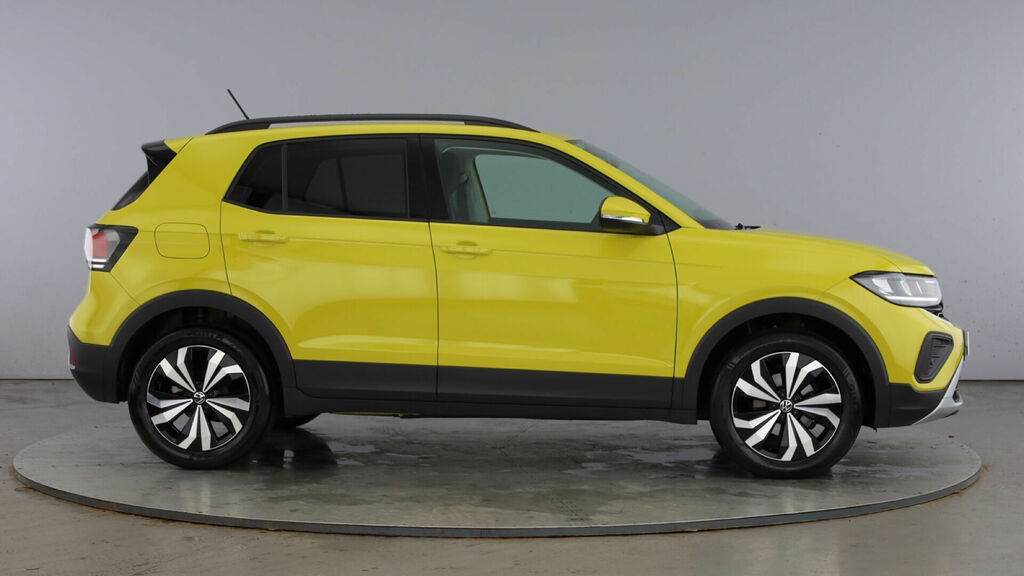 Volkswagen T-Cross 1.0 Tsi Match Dsg Euro 6 5-Door Yellow #4