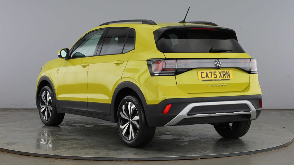 Volkswagen T-Cross 1.0 Tsi Match Dsg Euro 6 5-Door Yellow #3