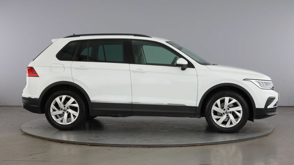 Volkswagen Tiguan 2.0 Tdi Life Dsg Euro 6 5-Door WIG3170 White #4