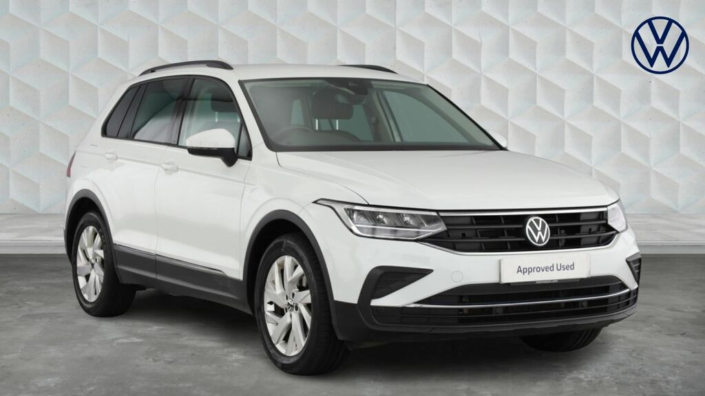 Volkswagen Tiguan 2.0 Tdi Life Dsg Euro 6 5-Door WIG3170 White