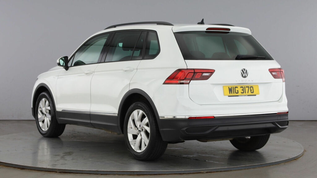 Volkswagen Tiguan 2.0 Tdi Life Dsg Euro 6 5-Door WIG3170 White #3