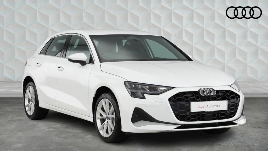 Audi A3 Tfsie Sport Sportback S Tronic Euro 6 5-Door 17.9K White