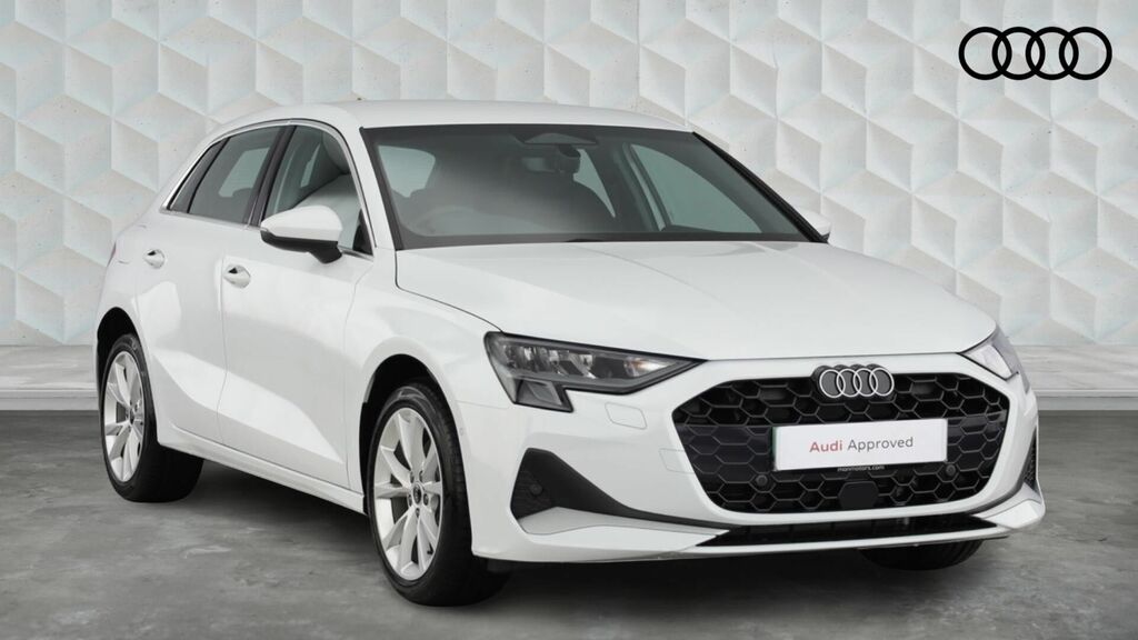 Audi A3 Tfsie Sport Sportback S Tronic Euro 6 5-Door 17.9K White
