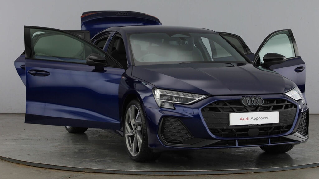 Audi A3 1.5 Tfsie Black Edition Sportback Plug- FY26VEH Black #9