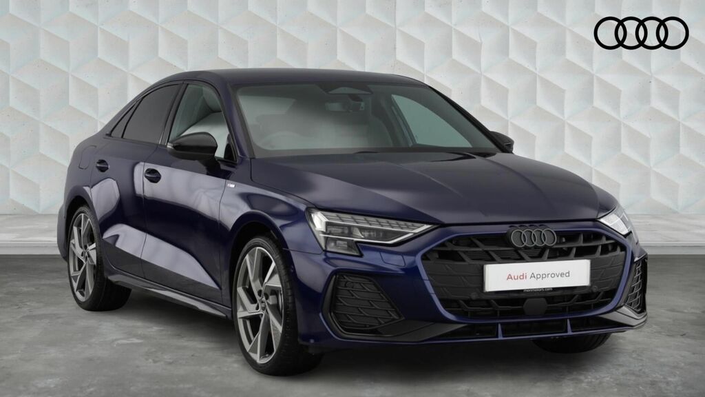 Audi A3 1.5 Tfsie Black Edition Sportback Plug- FY26VEH Black #1
