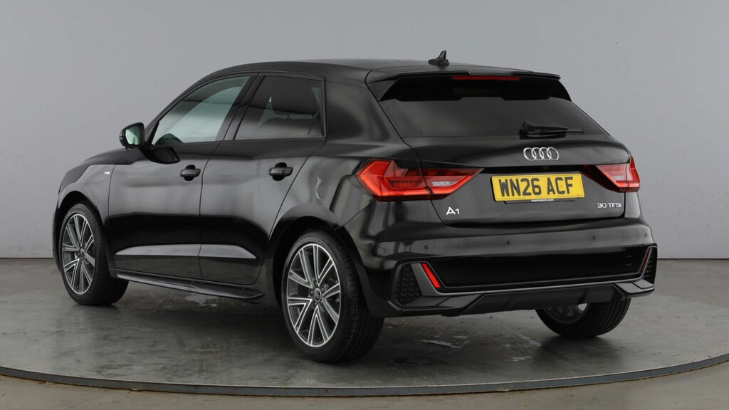 Audi A1 1.0 Tfsi 30 S Line Sportback S Tronic Euro 6 5-Doo WN26ACF Black #3