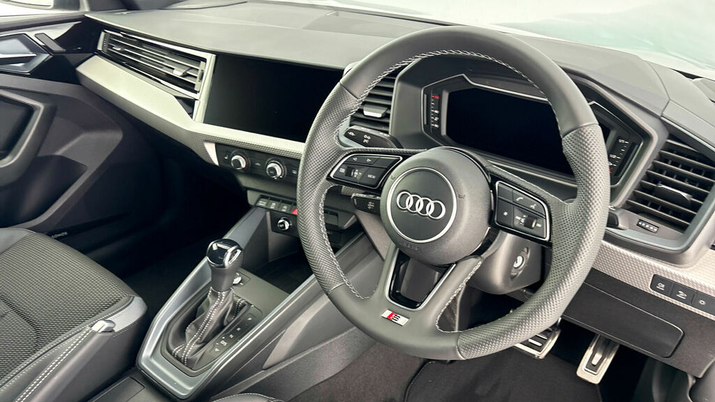 Audi A1 1.0 Tfsi 30 S Line Sportback S Tronic Euro 6 5-Doo WN26ACF Black #6