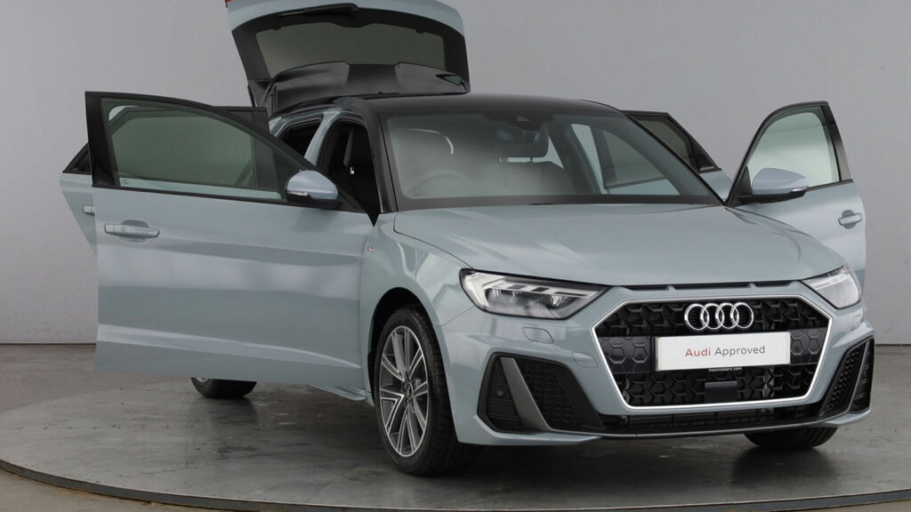 Audi A1 1.0 Tfsi 25 S Line Sportback S Tronic E FY26TNZ Grey #9