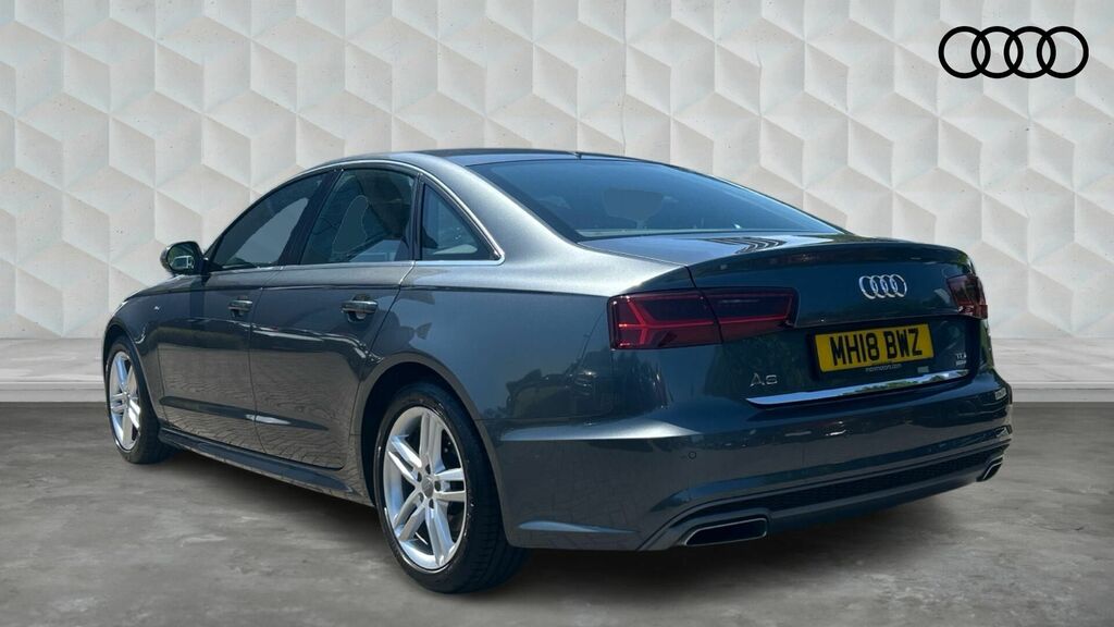 Audi A6 Saloon 2.0 Tdi Ultra S Line S Tronic Euro 6 4-Door Grey #3